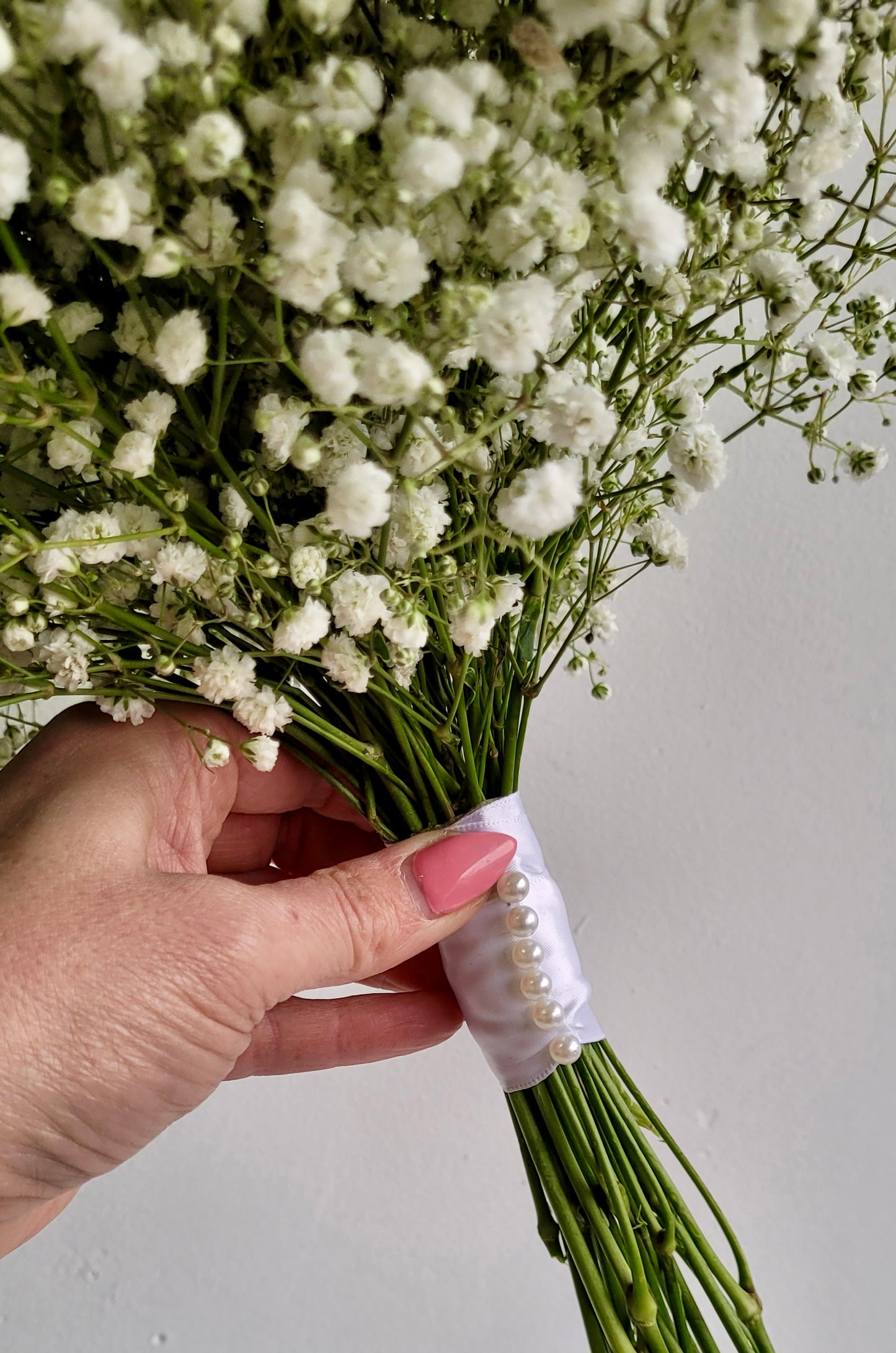 Baby's Breath Bridesmaid Bouquet