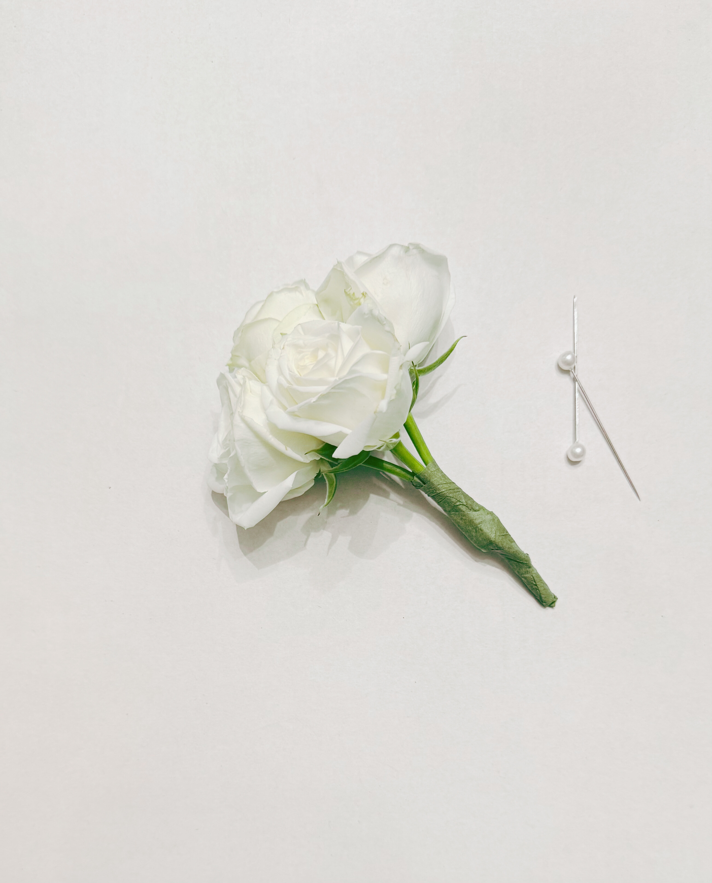 Spray Rose Boutonniere/Pin Corsage - Choose Your Color